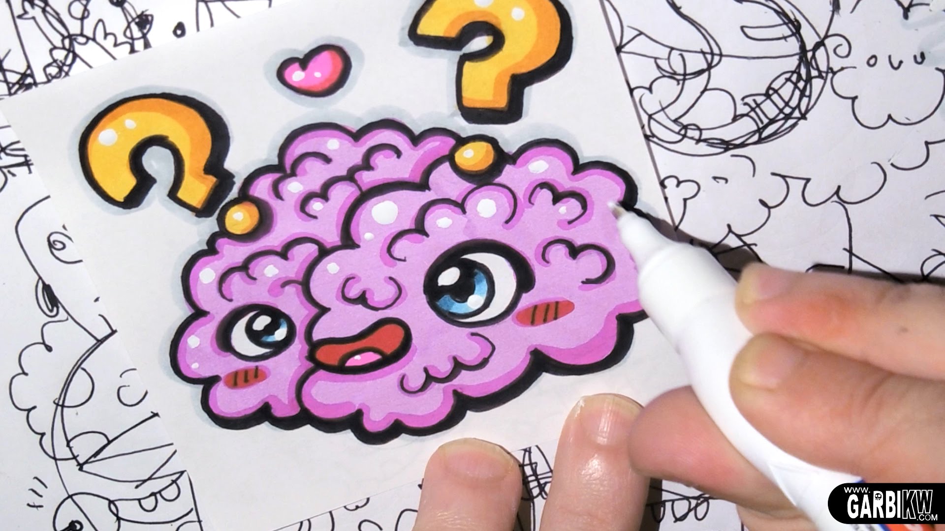 1920x1080 Kawaii Brain