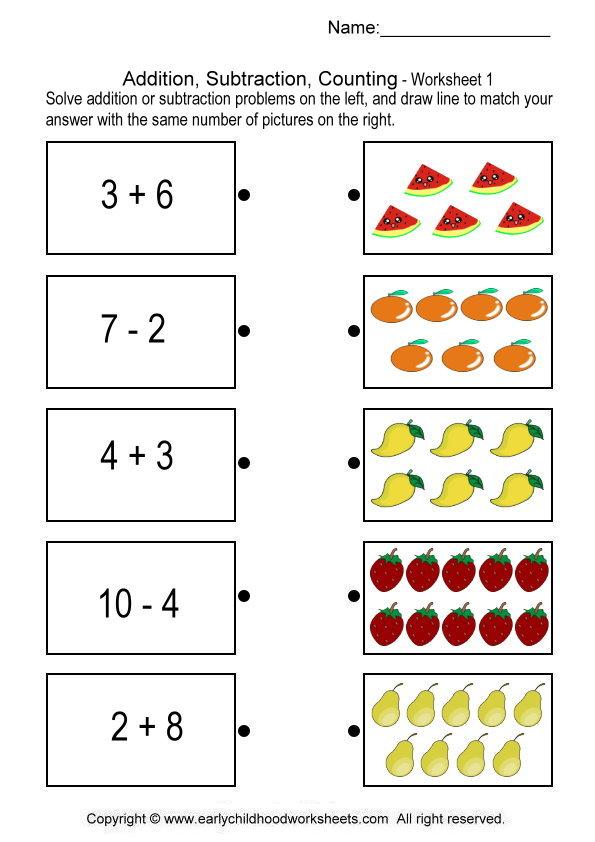 595x842 Fun Math Worksheets