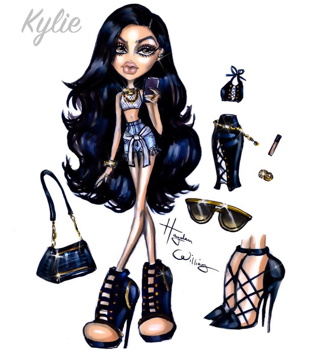 610x690 Kylie As A Bratz Doll
