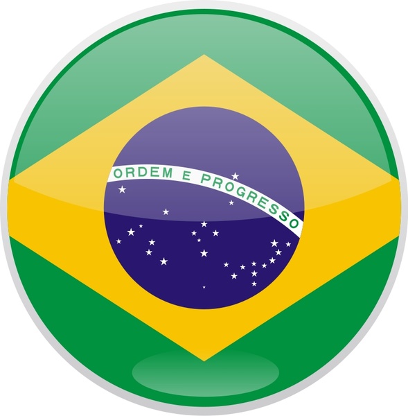 589x600 Flag Of Brazil Free Vector In Open Office Drawing Svg ( Svg