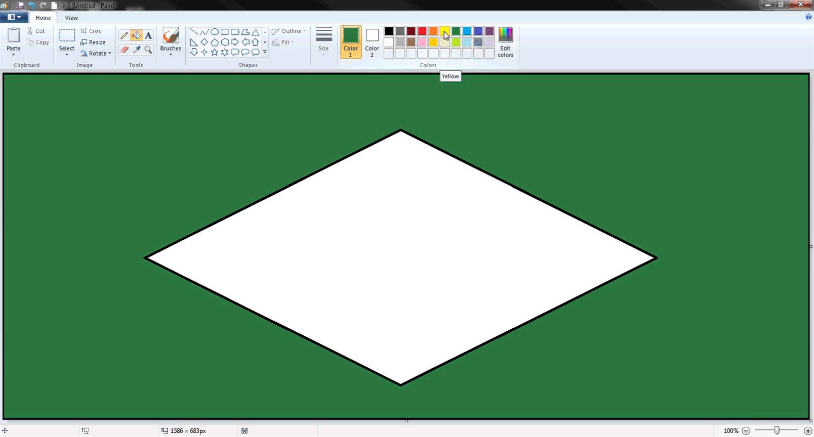 1608x864 World Cup Flags How To Draw The Brazilian Flag In Paint