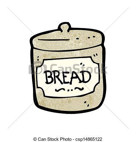 449x470 Bread Basket Cartoon Vector Illustration