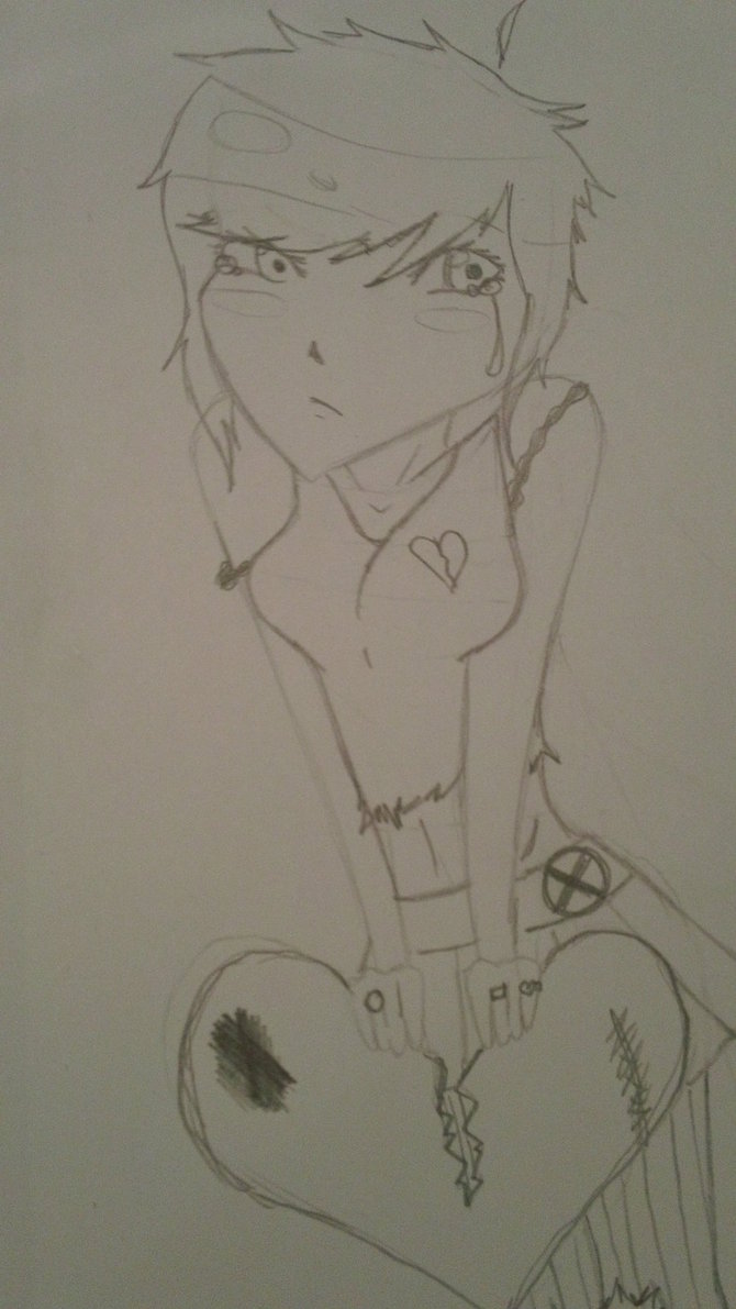 670x1191 Break Up Drawing By Welcome2wounderland