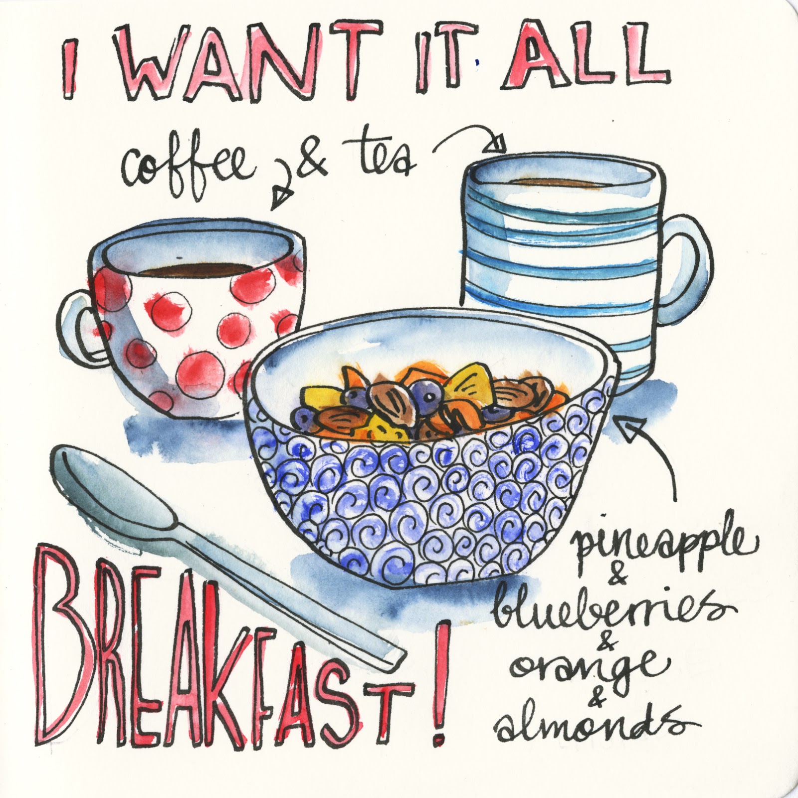 1600x1600 Art During Breakfast