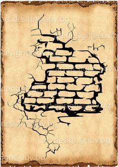 236x333 How To Draw A Cracked Brick
