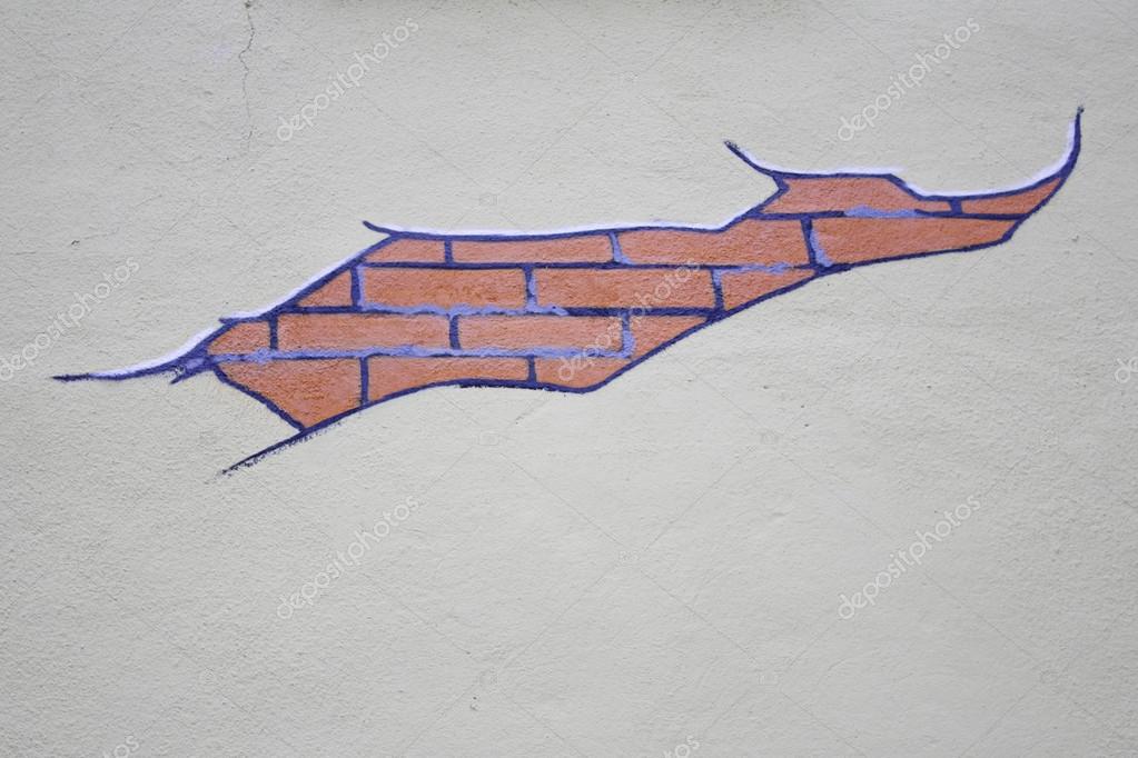 1023x682 Drawing Of Bricks Stock Photo Celiafoto