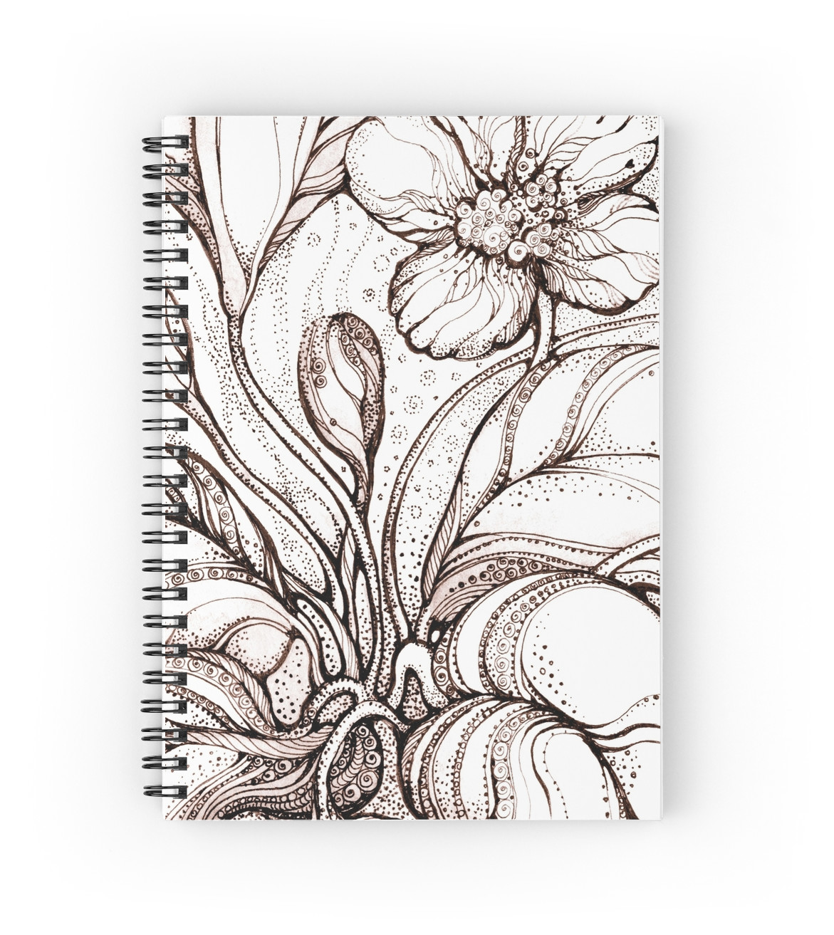 1171x1313 Bridal Bouquet.hand Drawn Watercolor And Brown Ink Drawing