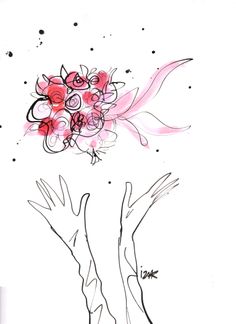 236x324 Wedding Bouquet Card