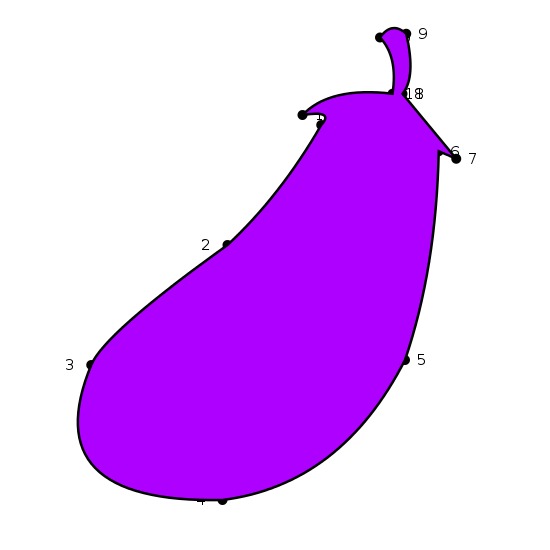 550x550 Potato Dot To Dot Drawing Vegetables Connect The Dots Pictures