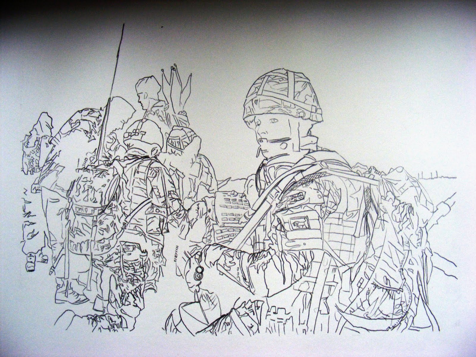 1600x1200 Drawings Of The British Armed Forces. Painting Update