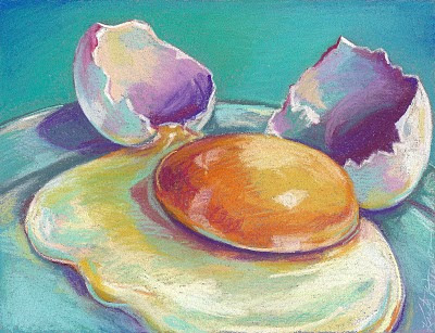 400x307 Flying Shoes Art Studio Broken Egg