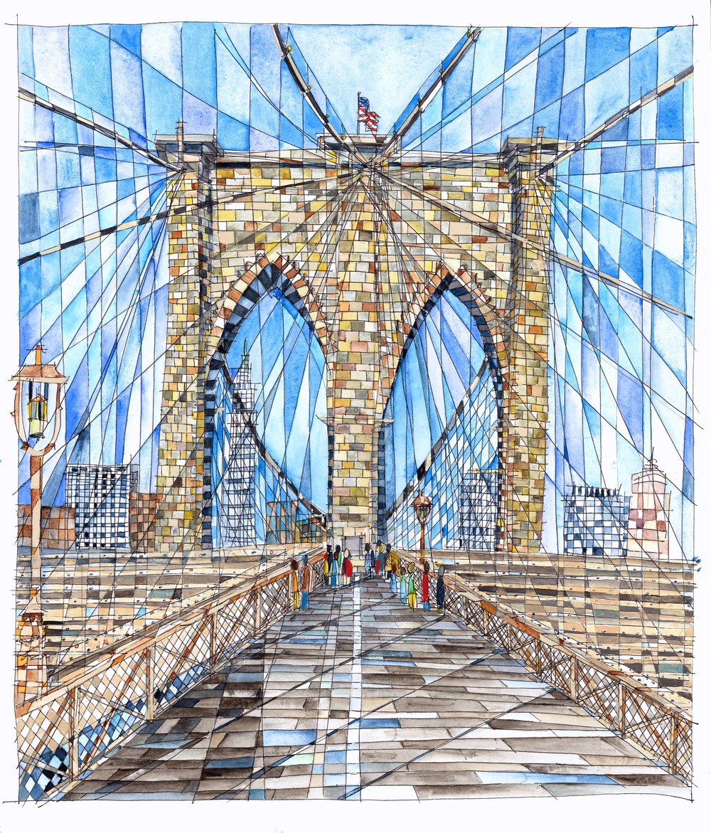 1000x1171 Brooklyn Bridge Renee Leone Studio