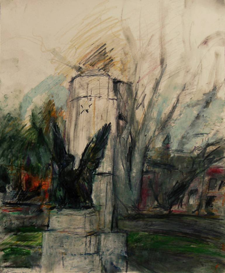 770x933 Saatchi Art Empty Plinth That Held A Bust Of Snowdon In Fort