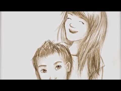 480x360 Speed Drawing Brother, Sister