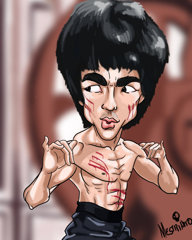 800x1000 Bruce Lee By Mestrinhocaricature