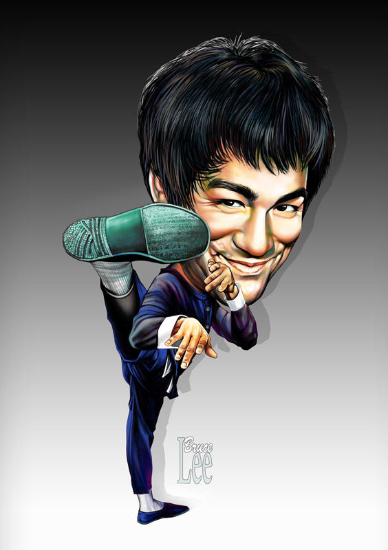 564x800 Bruce Lee (Romeo Raileanu)