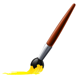 256x256 Paint Bursh Icon 