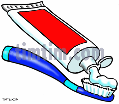 480x419 Free Drawing Of 1 Tooth Paste And Brush From The Category Diet