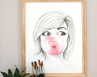 340x270 Blowing Bubblegum Etsy
