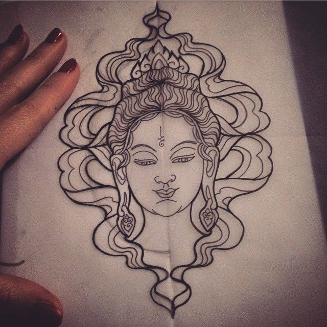 640x640 Buddha Drawing Tumblr