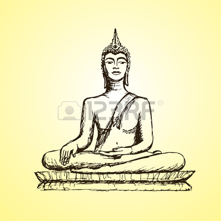 450x450 Buddha Drawing Stock Photos. Royalty Free Business Images