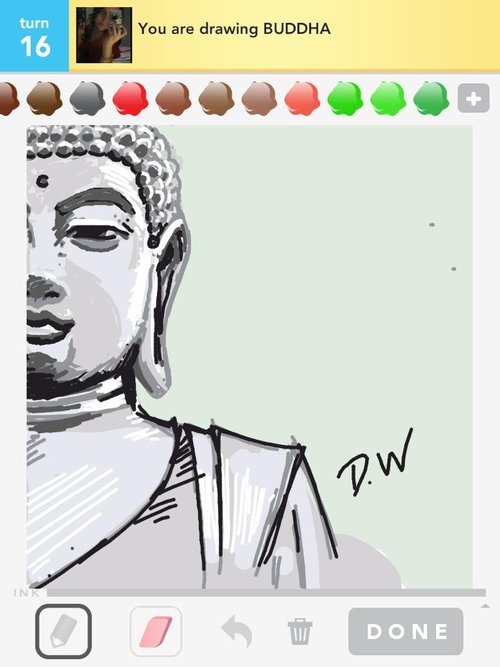 500x667 Buddha Drawings