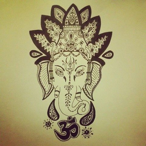 Buddha Elephant Drawing at GetDrawings | Free download