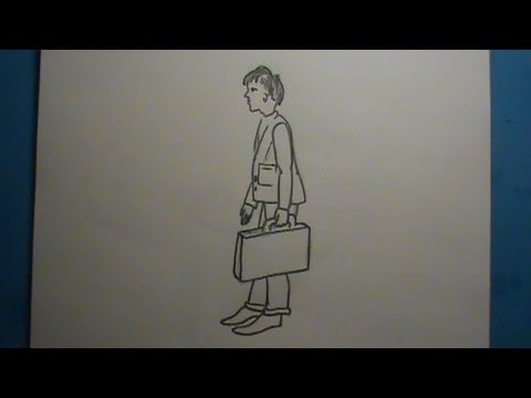 480x360 How To Draw A Guy Carrying A Suitcase