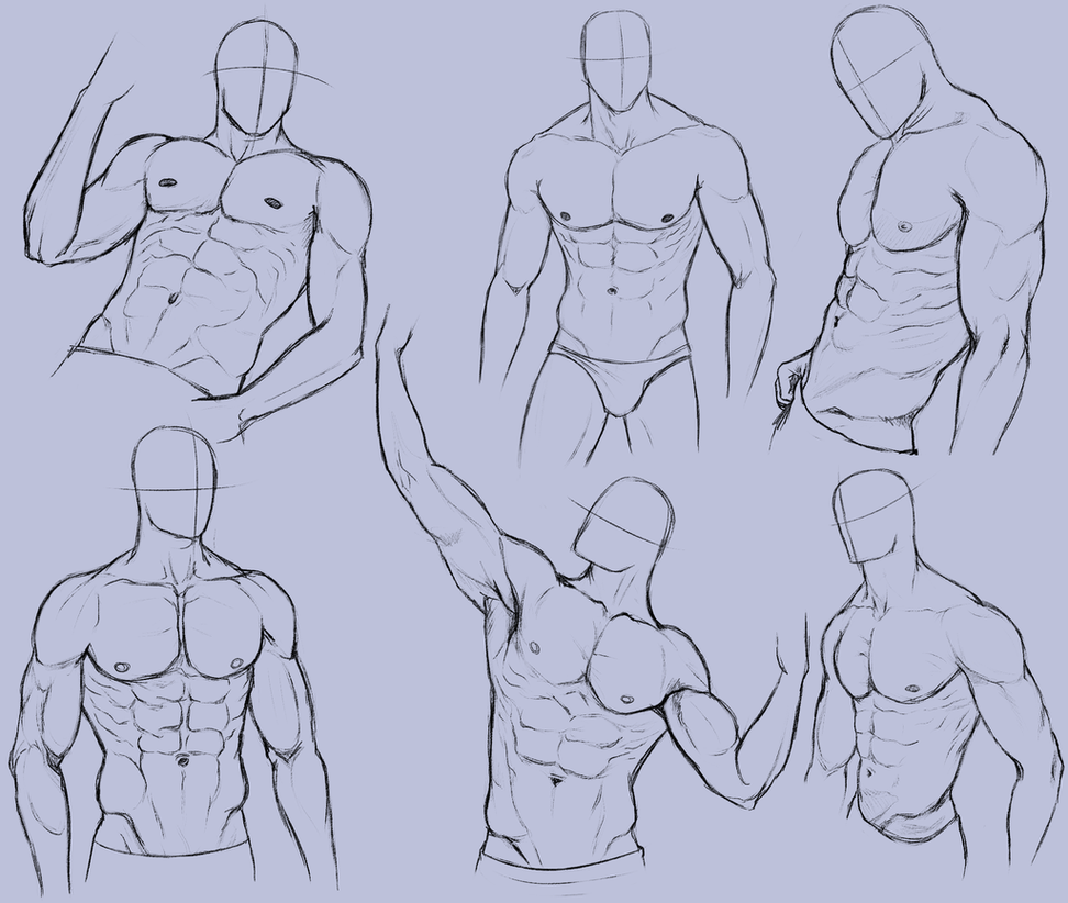 972x822 Man Anatomy Practice 2 By Kingmaria