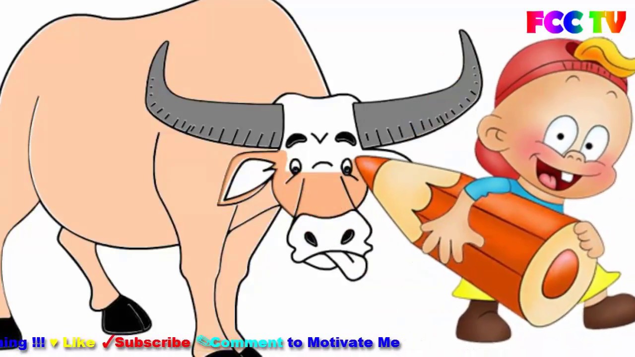 1280x720 To Draw Buffalo Coloring Pages