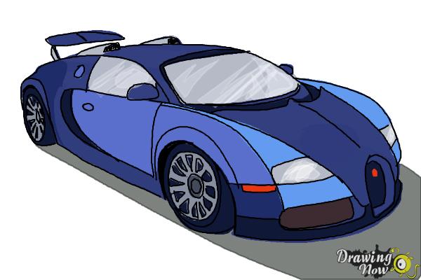 600x400 How To Draw A Bugatti