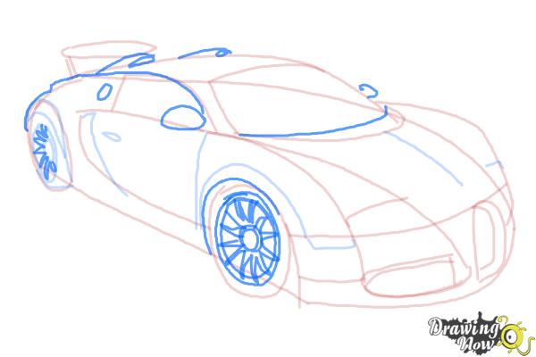 600x400 How To Draw A Bugatti