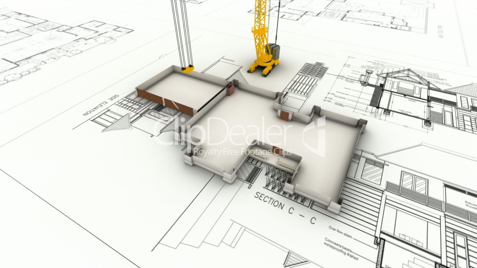 1920x1080 Building Draw Royalty Free Video And Stock Footage