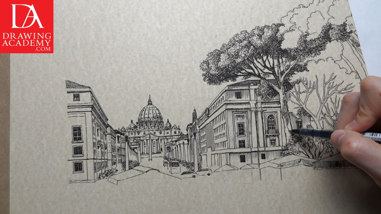 1280x720 How To Draw Buildings