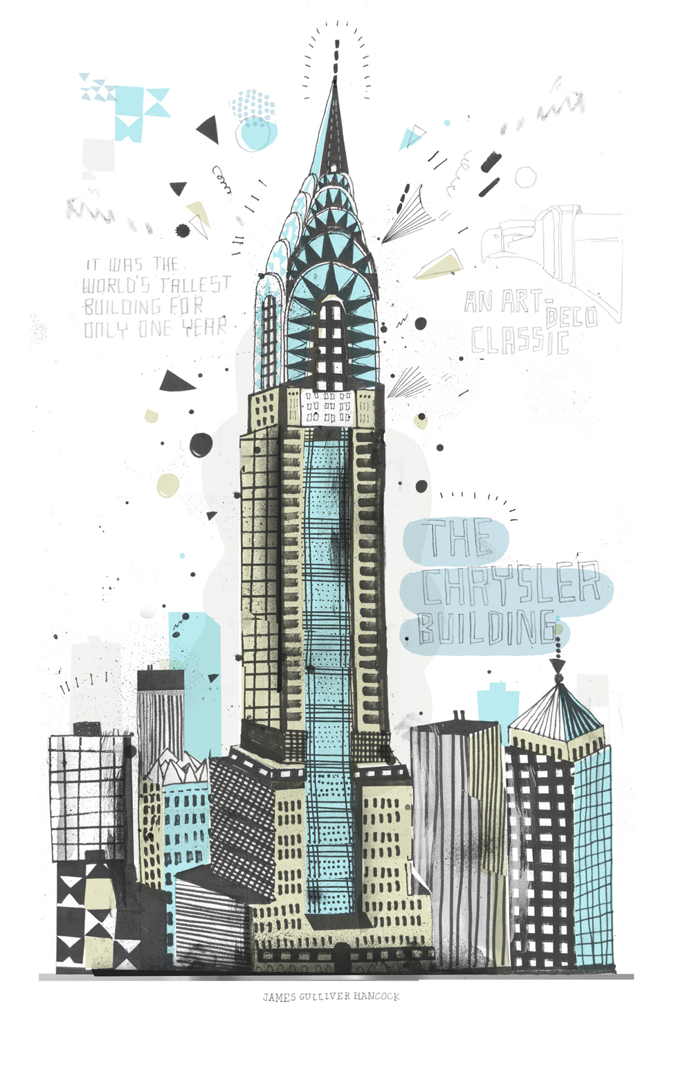 1000x1539 One Man's Quest To Draw 900,000 Buildings In New York City