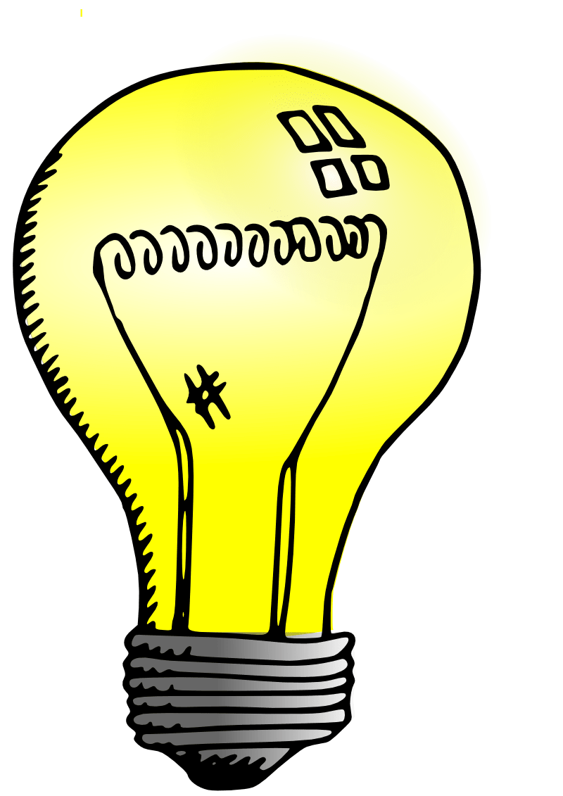 800x1131 Light Bulb Drawing Transparent Png