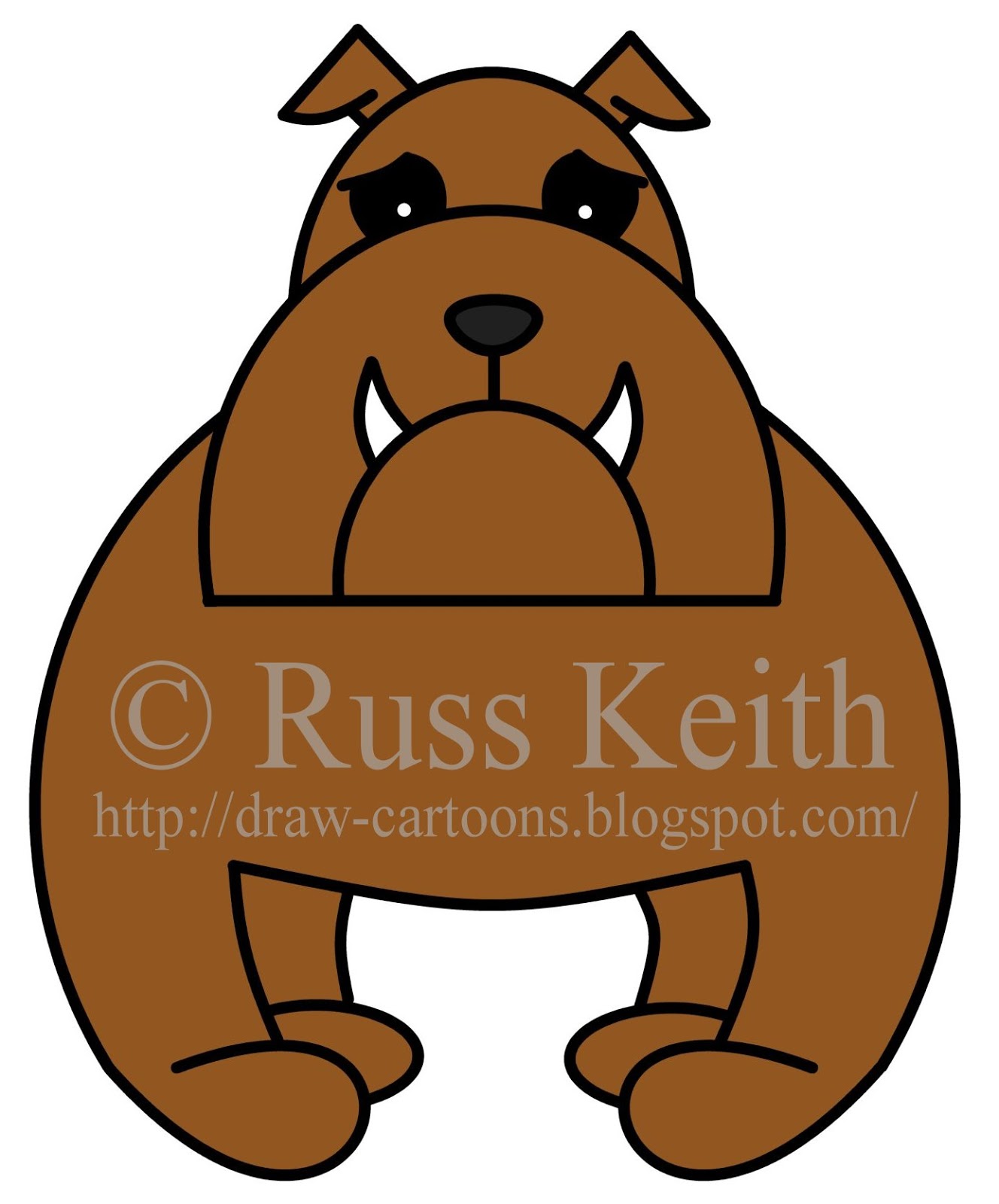 1328x1600 How To Draw Cartoons Bulldog