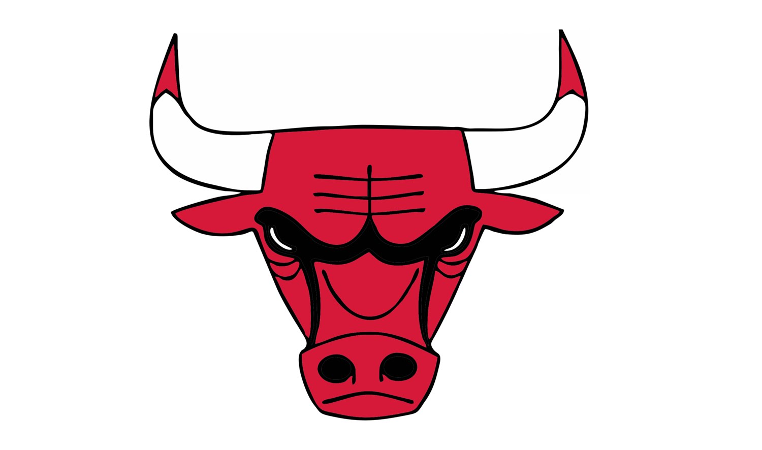 1500x886 How To Draw The Chicago Bulls Logo (Nba)