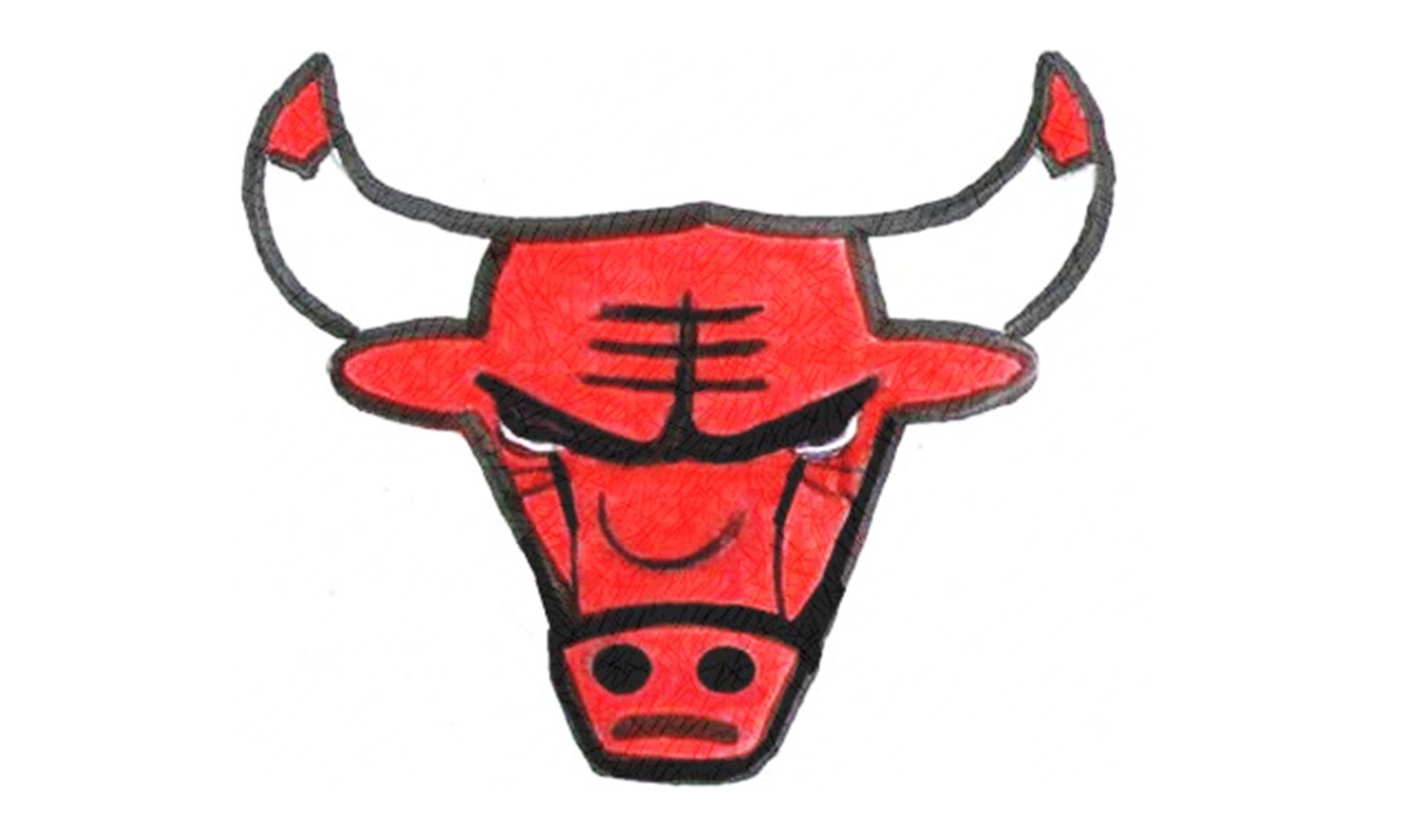 1500x885 How To Draw The Chicago Bulls Logo (Nba)