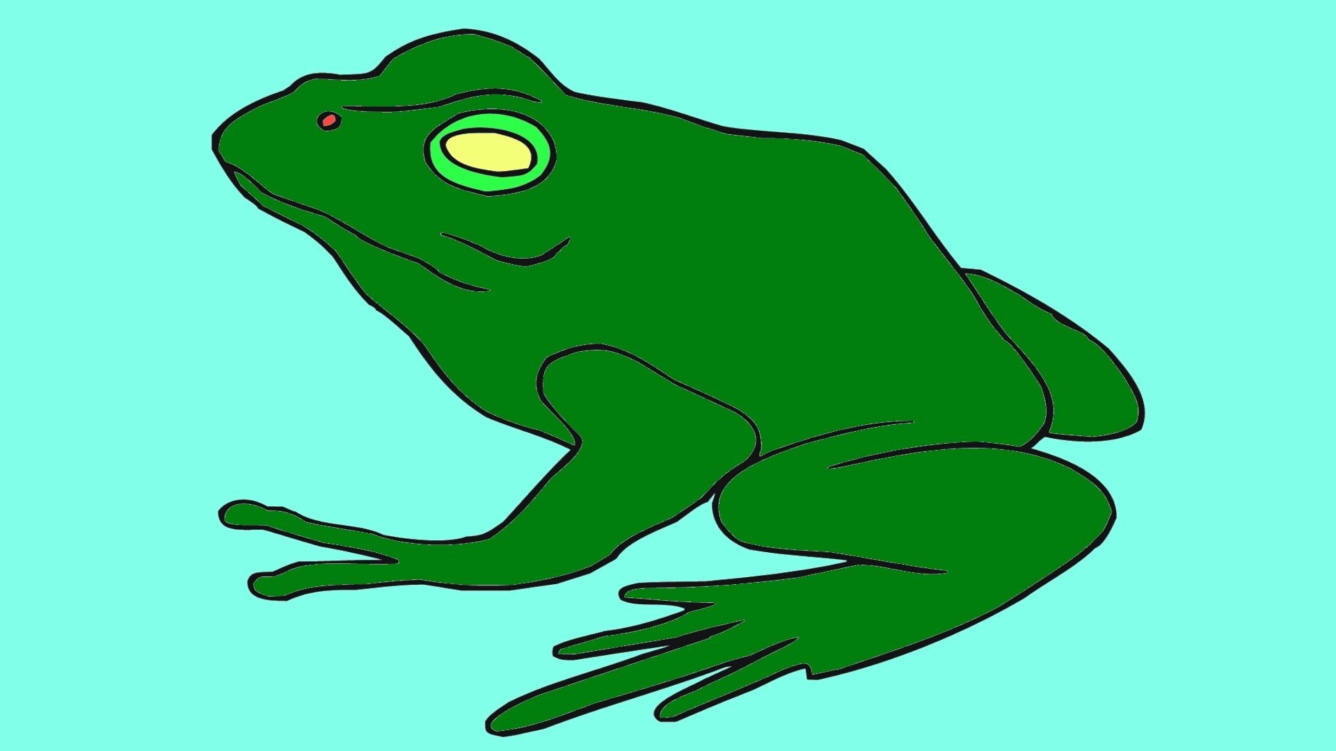 1920x1080 How To Draw Frog From America