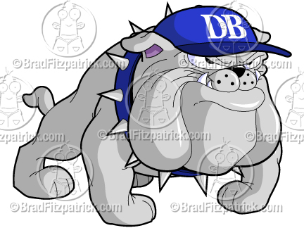 432x324 Cartoon Bulldog Clip Art Bulldog Graphics Bulldog Mascot