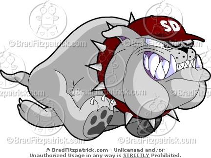 432x324 Cartoon Bulldog Collection