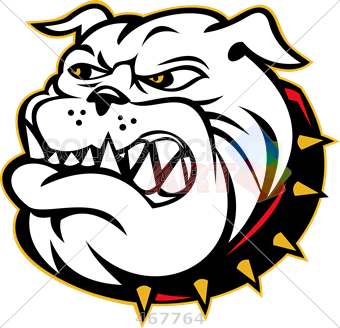 340x328 Stock Illustration Of Retro Cartoon Drawing Of Angry Bulldog Head