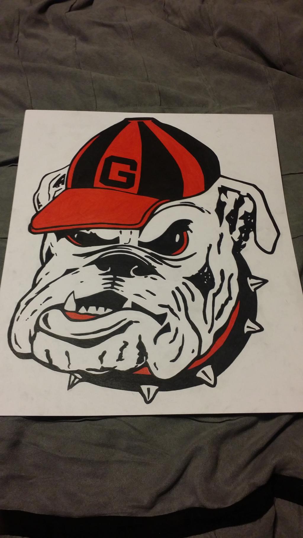 1024x1820 Georgia Bulldogs Logo Natep0212 Foundmyself