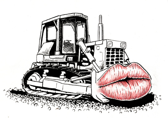 550x387 The World's Best Photos Of Bulldozer And Drawing