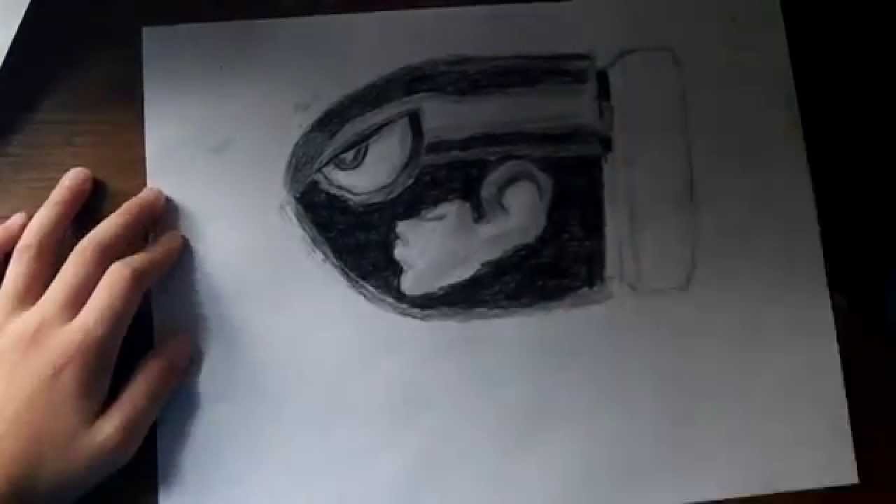 1280x720 Drawing Bullet Bill From Super Mario