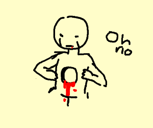 300x250 Guy With Massive Bullet Hole In Stomach