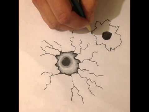 480x360 Vine Drawing Of Bullet Holes