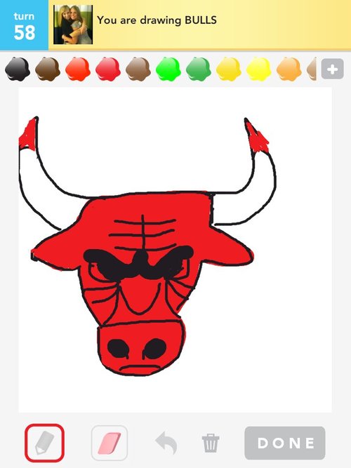 500x667 Bulls Drawings