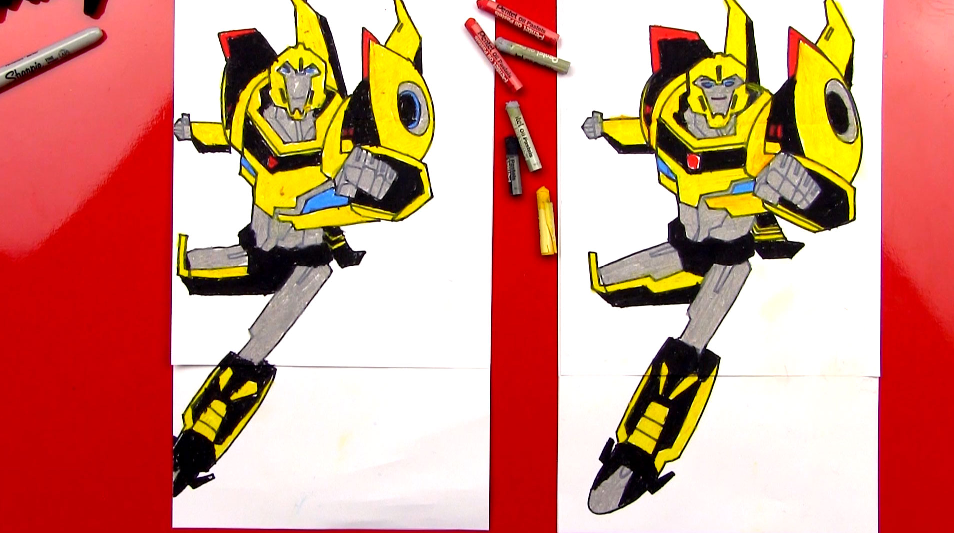 1909x1068 How To Draw Bumblebee Transformer